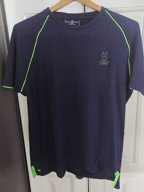 Psycho Bunny Mens T-Shirt Anglo American Design